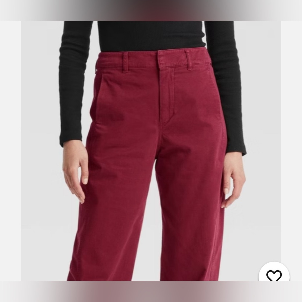 Universal Thread Women's Burgundy Pants - Picture 2 of 6
